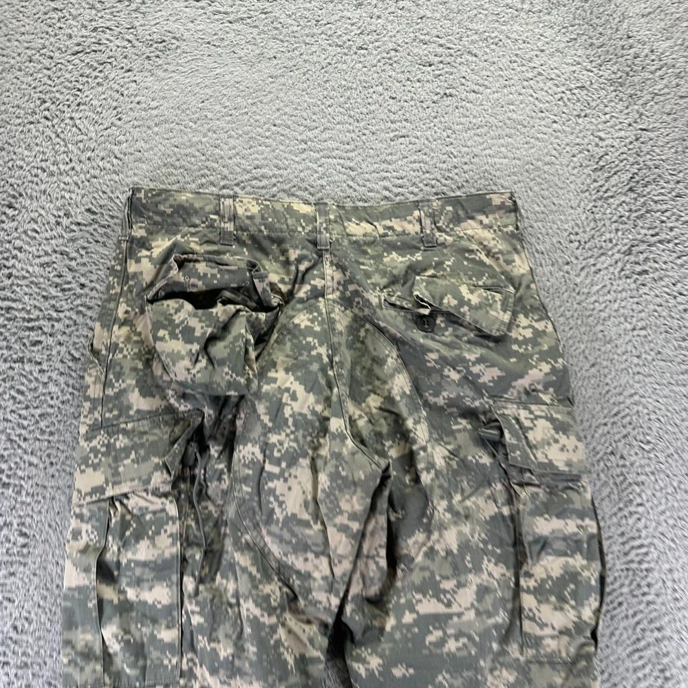 US Army Pant Men's M Green Camouflage Cargo Straight Leg Military Combat Uniform